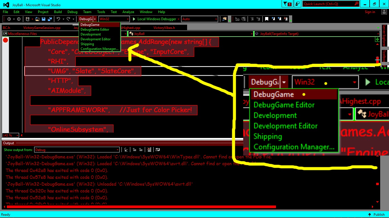 run c++ in visual studio