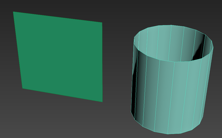 3ds max 8 sided cylinder