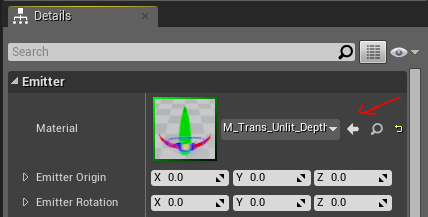 transfer depth fade to vertex color ue4